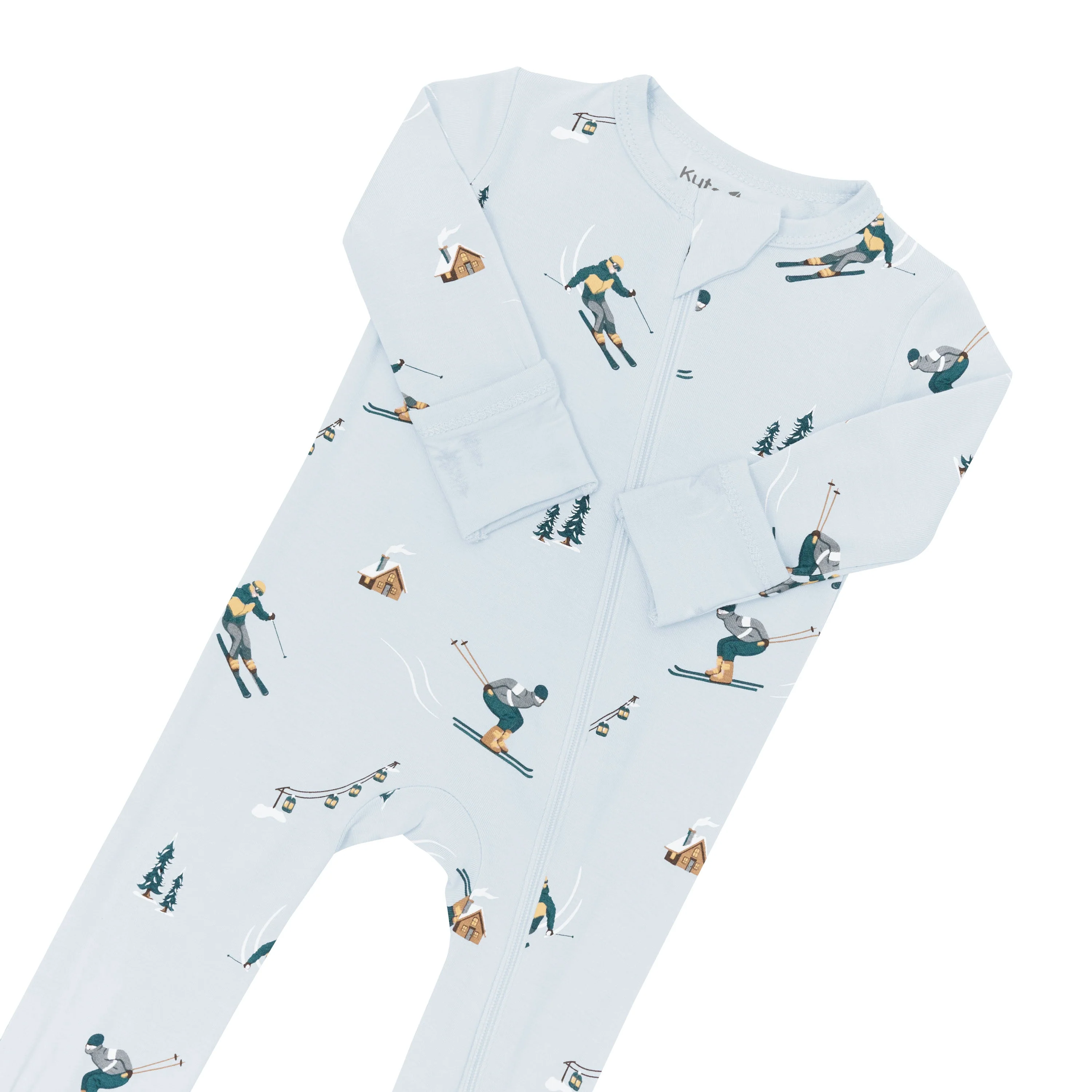 Zippered Romper - Ski by Kyte Baby - Image 9