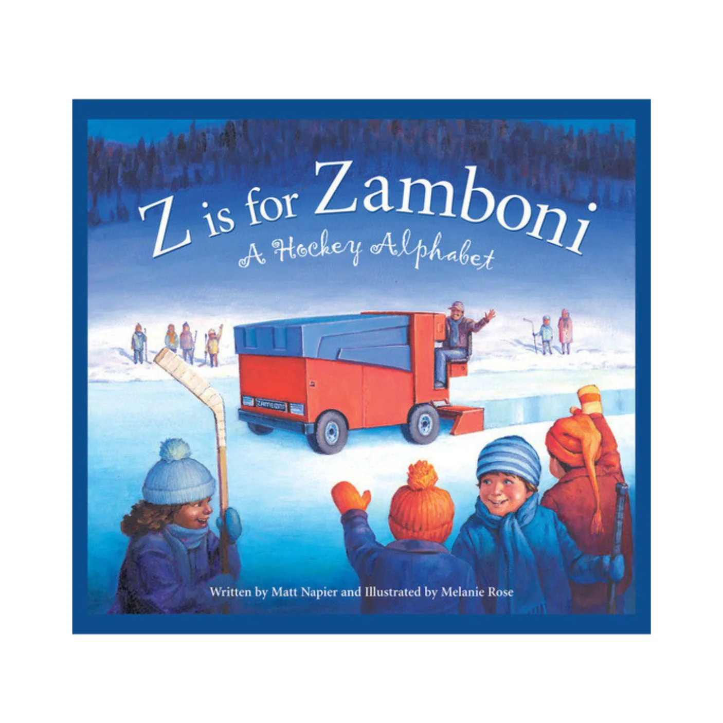 Z is for Zamboni: A Hockey Alphabet - Board Book